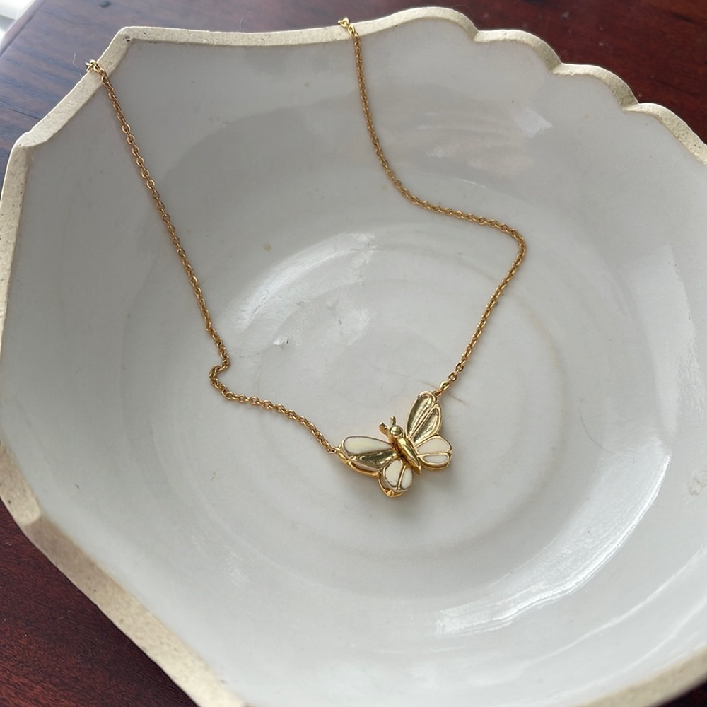 Gold Butterfly Necklace